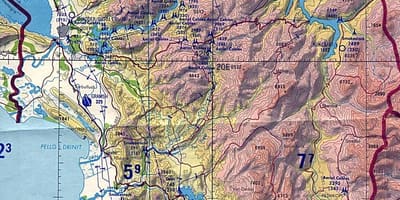 Ramani ya Albania jiografia